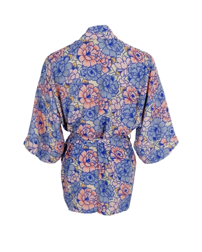 Black Colour Bcluna Kimono Blossom Blue - Shop Online Hos Blossom