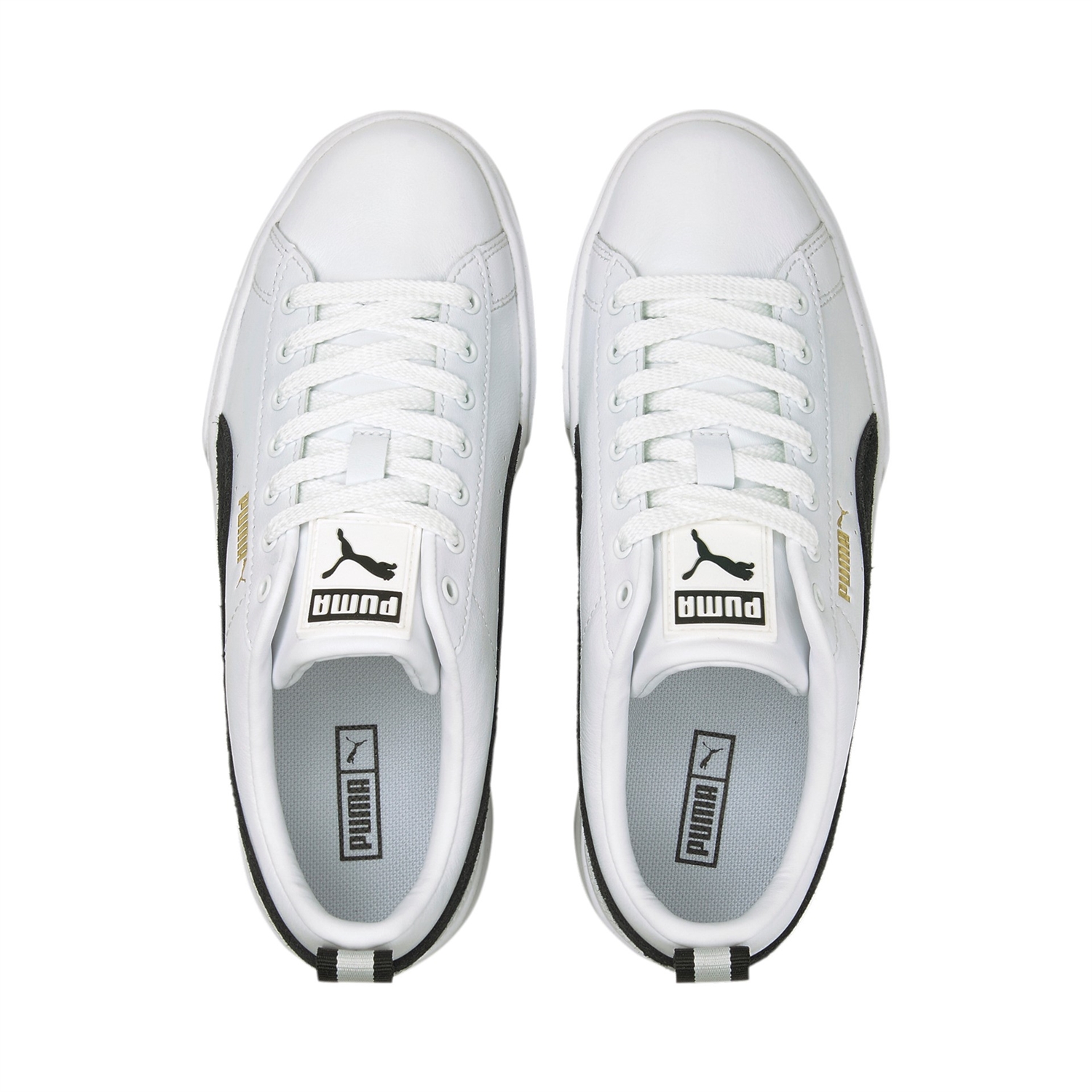 Mayze Lth Wns Sneakers White Black Shop Puma Her