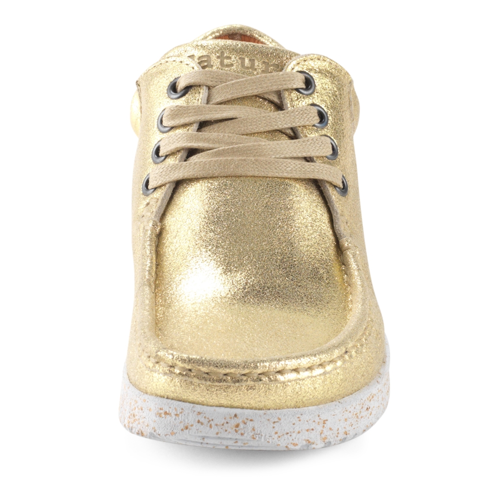 Anna Metallic Sko Gold - Shop Nature Footwear Nyheder