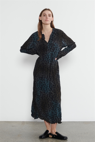 Heartmade Hisana Dress Blue Fog - Shop Online Her