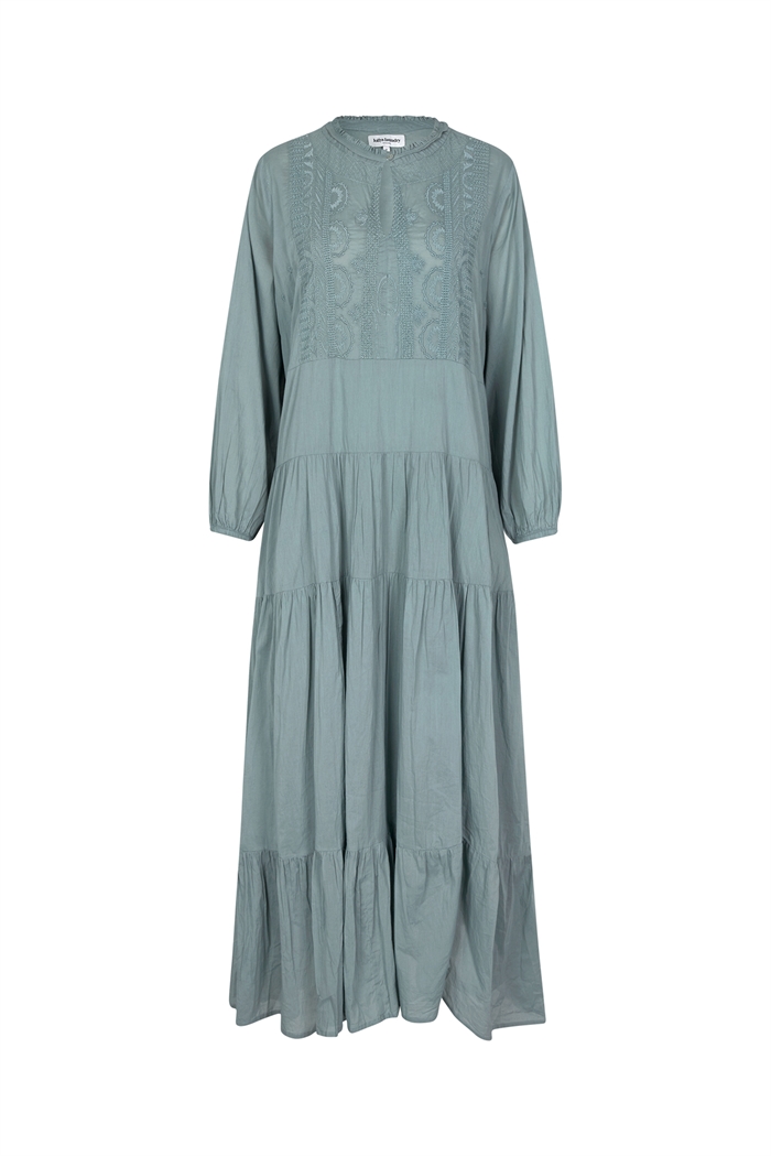 Lollys Laundry MandyLL Maxi Kjole Dusty Mint - Shop Online Her