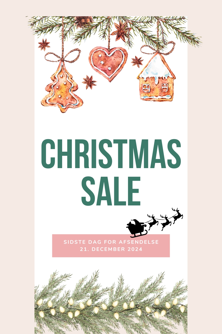 Shop Christmas Sale hos Blossom