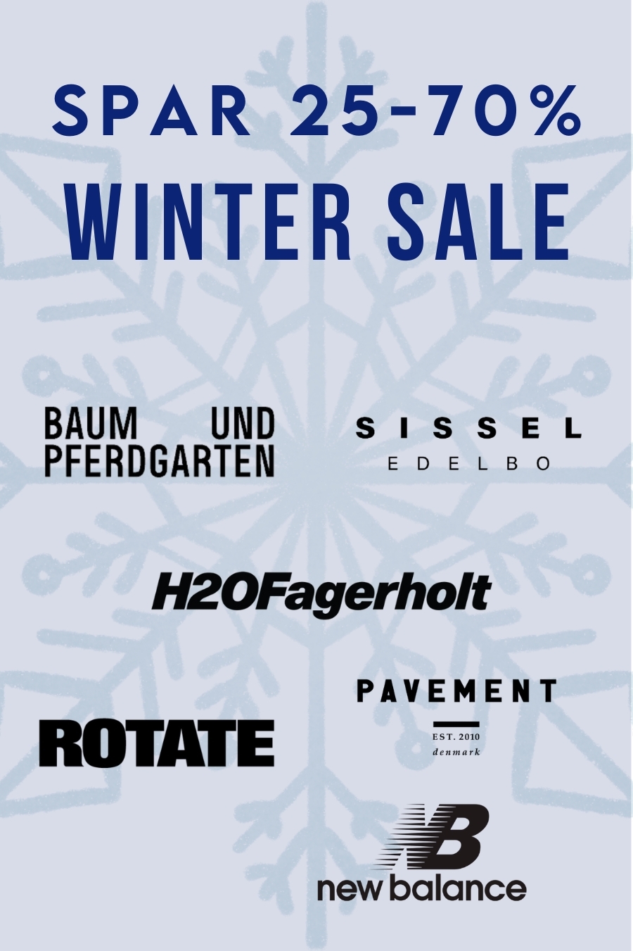 Shop Winter Sale hos Blossom