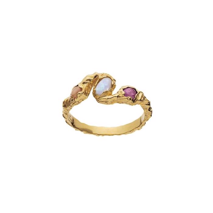 Maanesten Baila Ring Gold Shop Online Hos Blossom