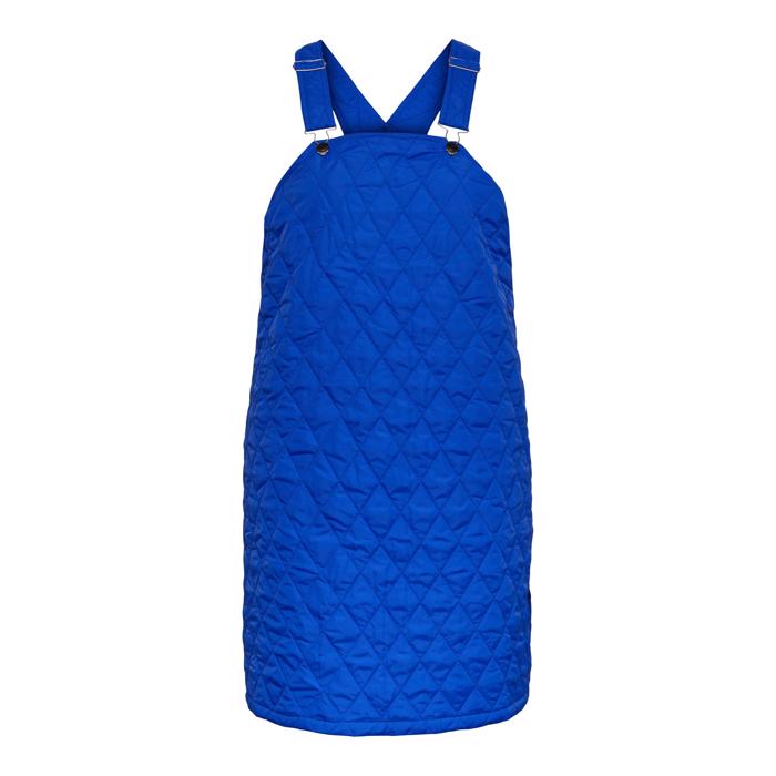 Pieces X Ditte Estrup Pcsavanah Quilted Spencer Kjole Mazarine Blue Shop Online Hos Blossom