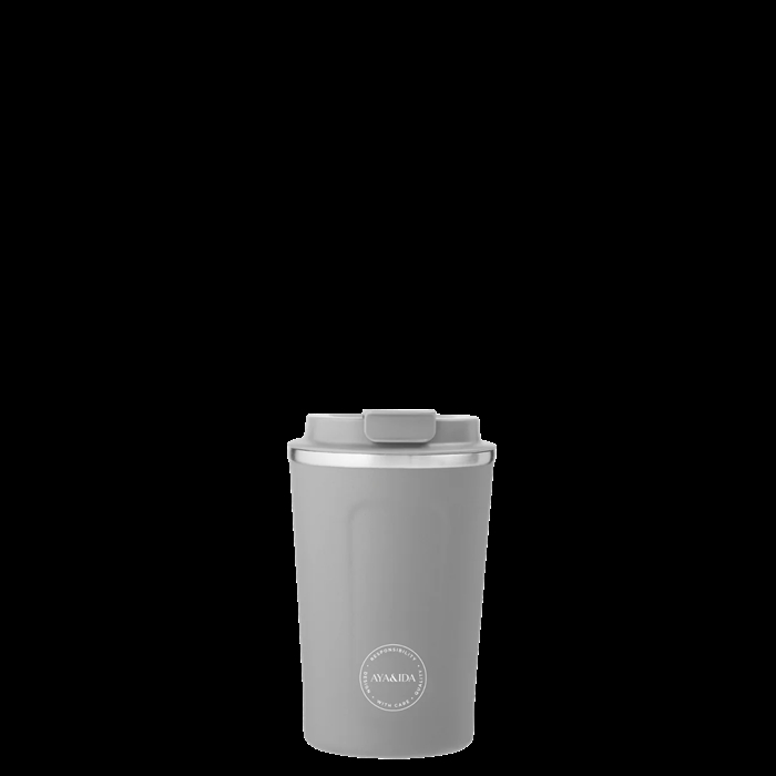 Aya & Ida Thermo CUP2GO 380 ml Light Grey - Shop Online Her