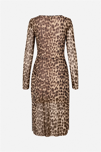 Baum Und Pferdgarten Jolanda Kjole Brown Buam Leopard - Shop Online Hos Blossom