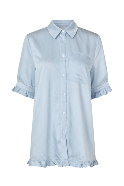 Baum Und Pferdgarten Mackenzi Skjorte Mini Blue Stripe - Shop Online Hos Blossom