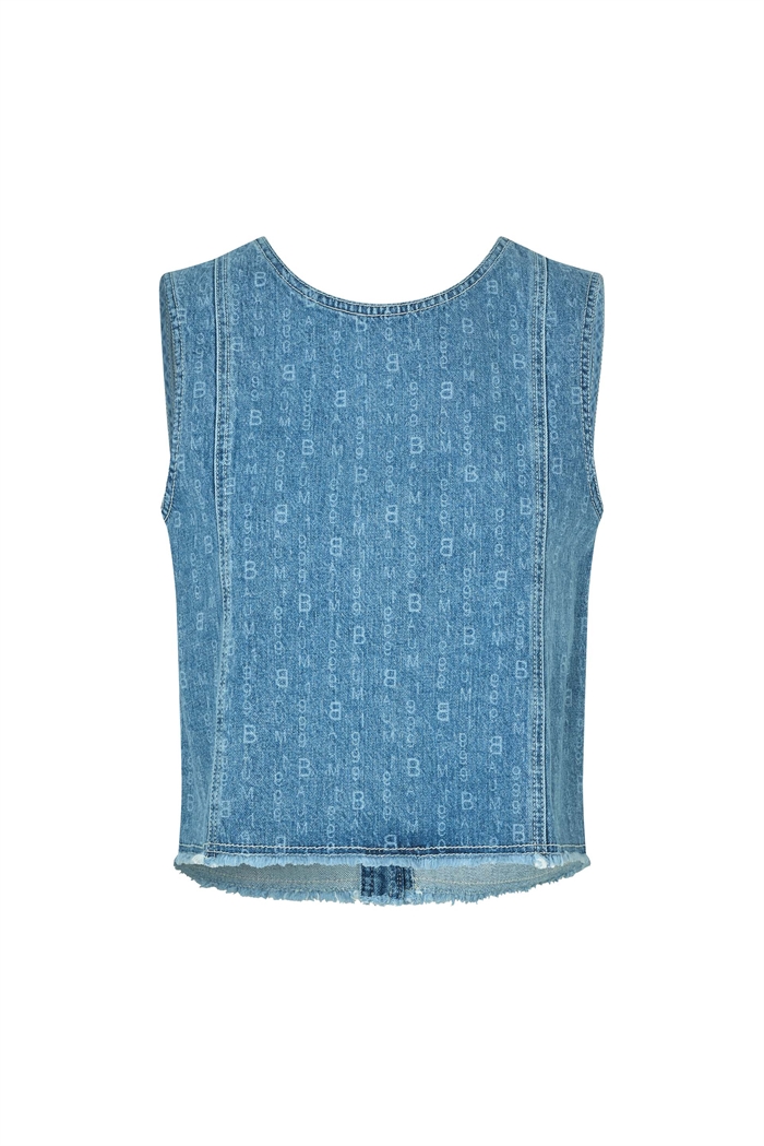 Baum Und Pferdgarten Madine Bluse Denim Blue - Shop Online Hos Blossom