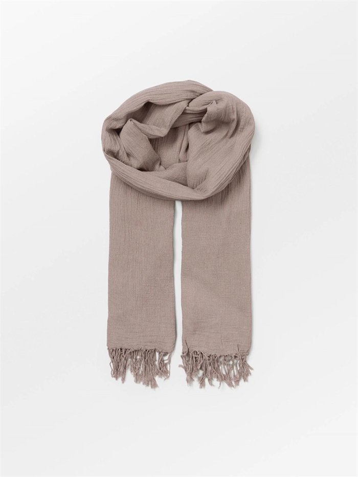 Becksondergaard Solid Ilona Tørklæde Shadow Grey Shop Online Hos Blossom