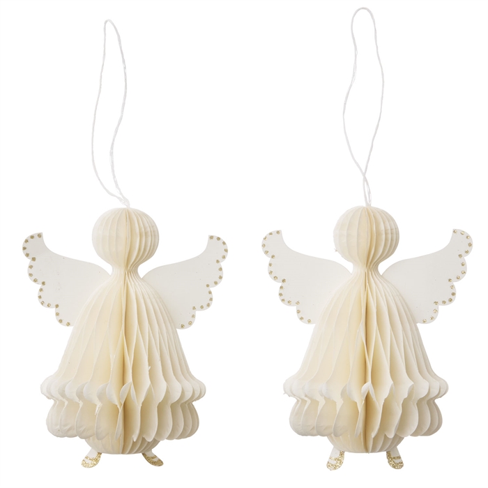 Bungalow Honeycomb Angel cream - Shop Online Her