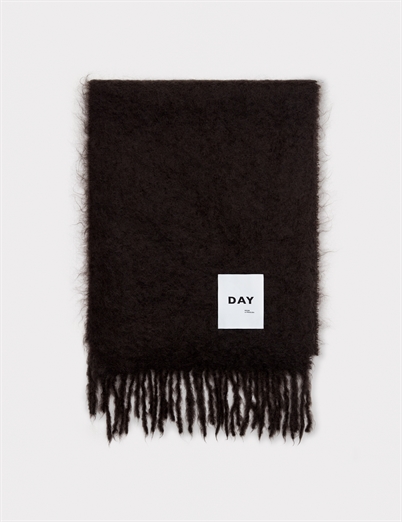 Day Birger Et Mikkelsen Fluffy Days Halstørklæde Espresso - Shop Online Her