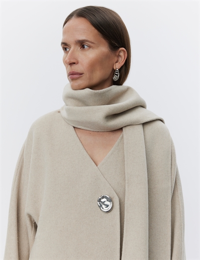 Day Birger Et Mikkelsen Desiree Double Faced Wool Pistachio Shell - Shop Online Her