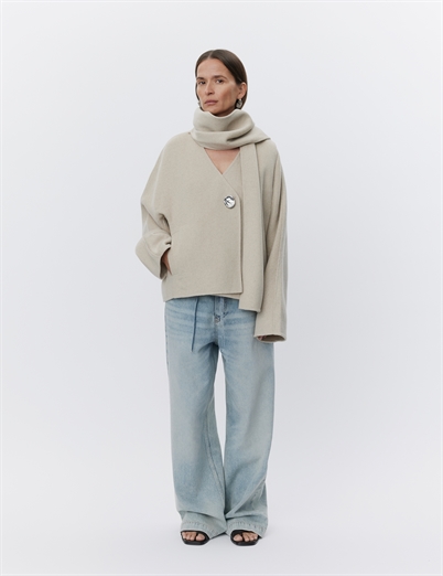 Day Birger Et Mikkelsen Desiree Double Faced Wool Pistachio Shell - Shop Online Her