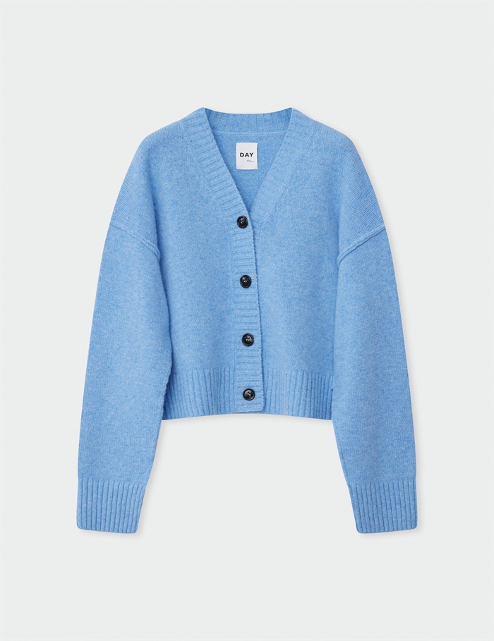 Day Birger Et Mikkelsen Jordane Soft Lamb Blue Melange - Shop Online Her