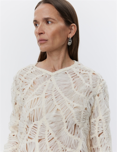 Day Birger Et Mikkelsen Reyne Crochet Tulle Pistachio Shell - Shop Online Her