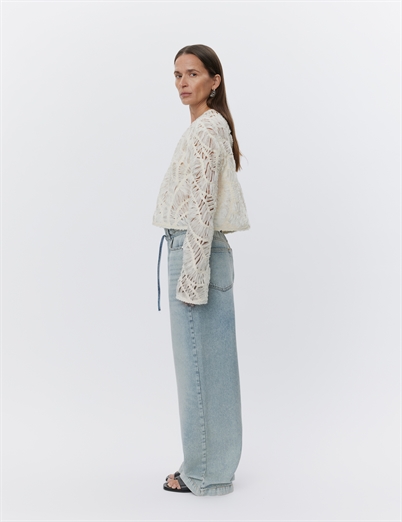 Day Birger Et Mikkelsen Reyne Crochet Tulle Pistachio Shell - Shop Online Her