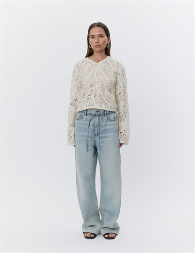 Day Birger Et Mikkelsen Reyne Crochet Tulle Pistachio Shell - Shop Online Her