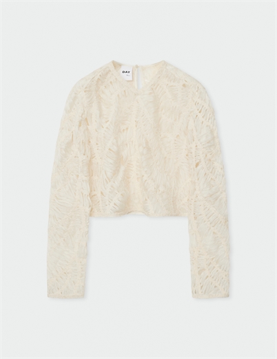 Day Birger Et Mikkelsen Reyne Crochet Tulle Pistachio Shell - Shop Online Her