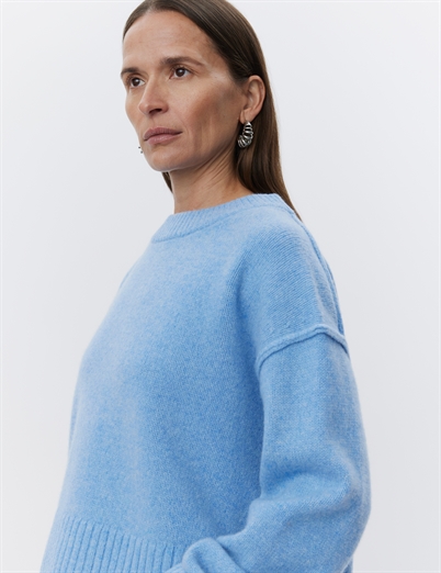 Day Birger Et Mikkelsen Ulrikke Soft Lamb Blue Melange - Shop Online Her