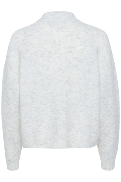  Gestuz Debbiegz Pullover Strik Blizzard Melange - Shop Online Hos Blossom