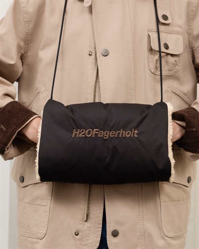 H2O Fagerholt Pile Muff Black - Shop Online Her