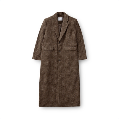 H2O Fagerholt Fabulous Coat Checked Brown - Shop Online Her