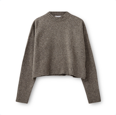 H2O Fagerholt Brownie Sweater Grey Brown - Shop Online Her