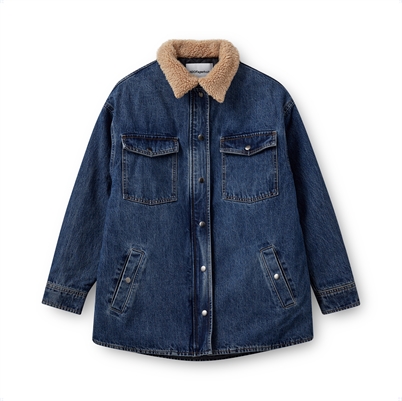 H2O Fagerholt Mommy Jacket Blue Denim - Shop Online Her