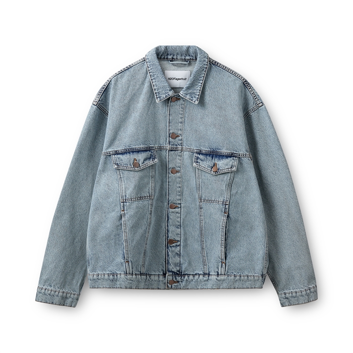 H2O Fagerholt Sky Jacket Light Blue Denim - Shop Online Her