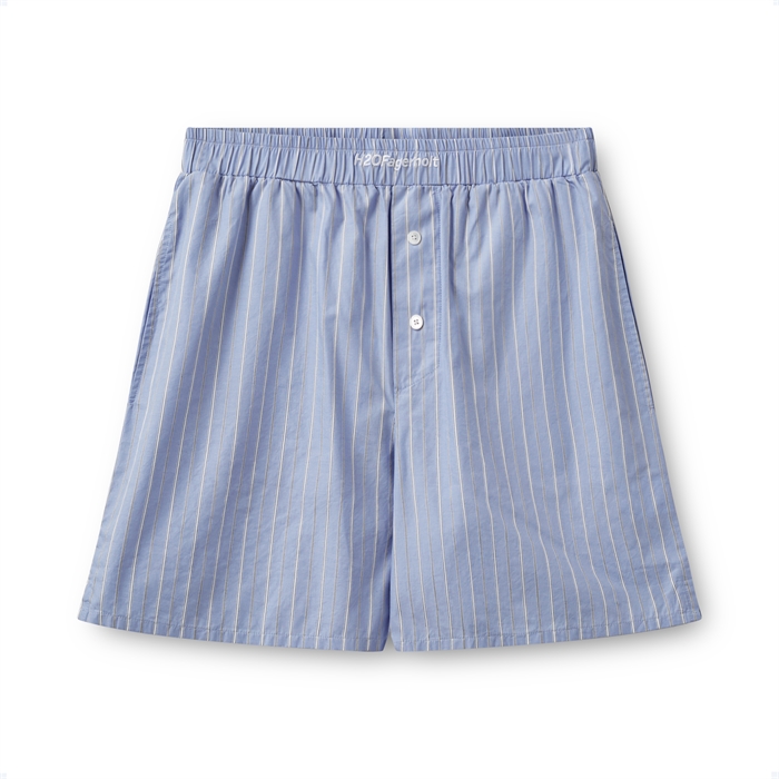 H2O Fagerholt Holiday Shorts Light Blue Stripe Shop Online Hos Blossom