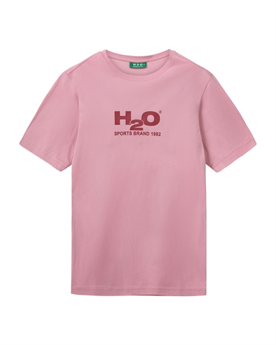 H2O Logo Tee Flamingo/Salsa - Shop Online Her