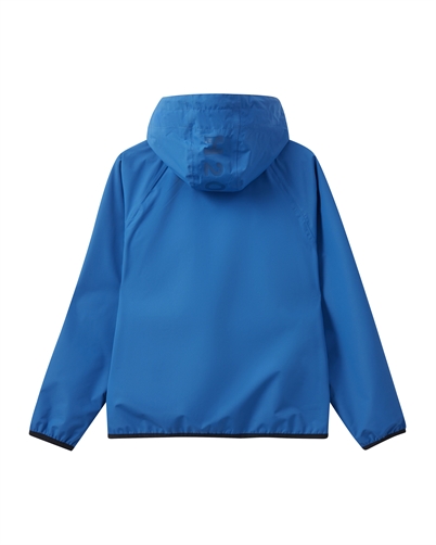 H2O Rømø Rain Jakke Packable Blue Shop Online Hos Blossom