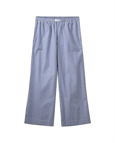 H2O Rønne Essential Pajamas Bukser Blue White Stripe Shop Online Hos Blossom