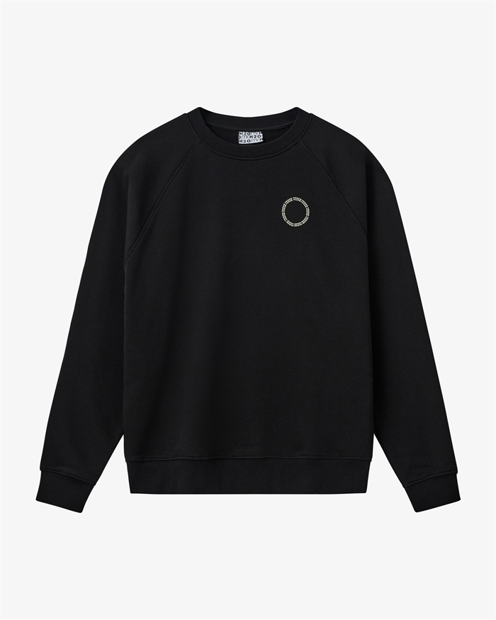 H2O MKxH2O O\'Neck Sweat Black - Shop Online Her