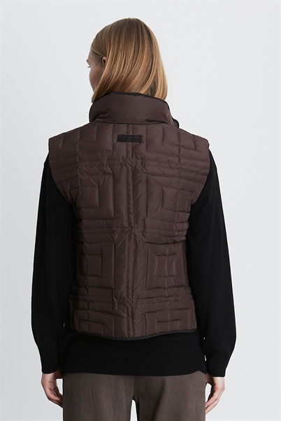 Heartmade Belsa Vest Chestnut - Shop Online Hos Blossom