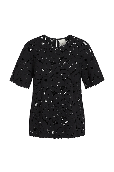 Heartmade Tusin Top Black - Shop Online Her