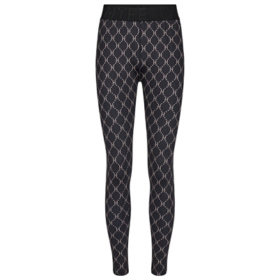 Hype The Detail Printed Leggings Black Sand