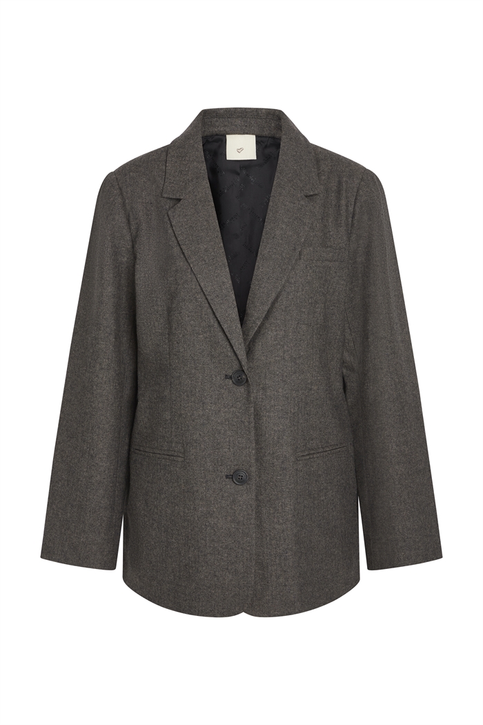 Heartmade Jutin Blazer Dusty Brown - Shop Online Her