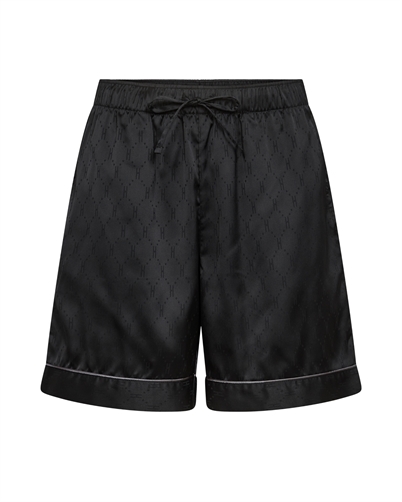 Hype The Detail Satin Shorts Set Black - Shop Online Her