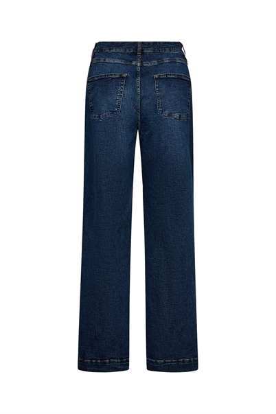 Ivy Copenhagen Augusta French Jeans Wash Faro Deep Blue Denim Blue - Shop Online Her