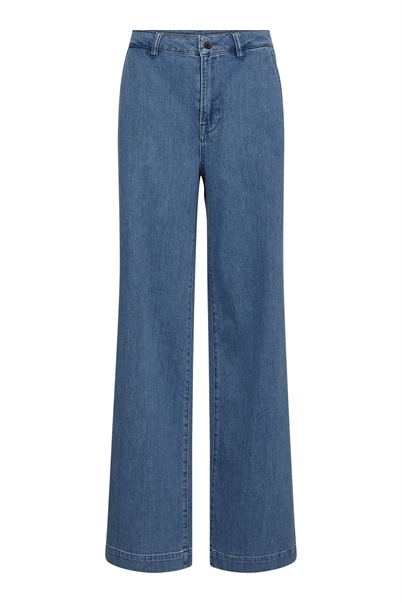 Ivy Copenhagen Augusta French Jeans Wash Garda Blue Shop Online Hos Blossom