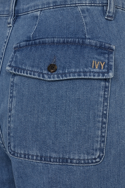 Ivy Copenhagen Augusta French Jeans Wash Garda Blue Shop Online Hos Blossom