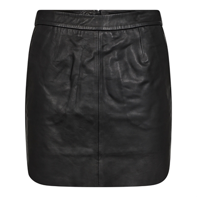 Ivy Copenhagen Kylie Leather Mini Skirt - Shop Online Her