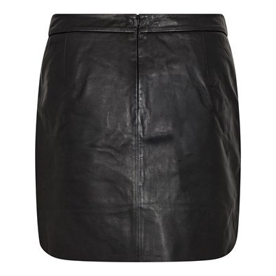 Ivy Copenhagen Kylie Leather Mini Skirt - Shop Online Her