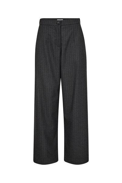 Ivy Copenhagen Alanis Queen Pant Pin Stripe Grey - Shop Online Her