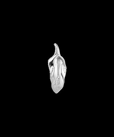 Jane Kønig Leaf Stud Ørering Silver