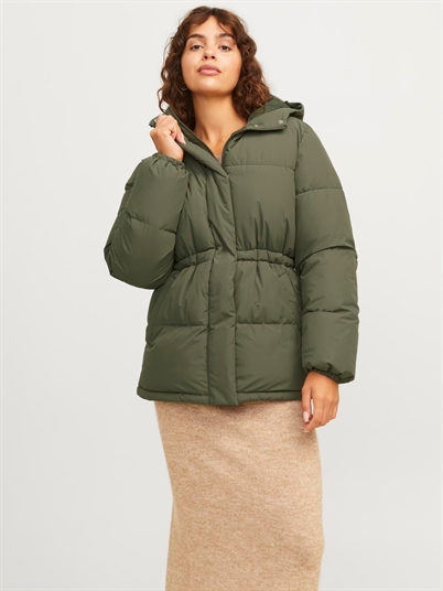 JJXX JxWorld puffer Jakke Dusty Olive - Shop Online Her