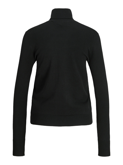 JJXX Jxada Comfy Roll Neck Strik Black Fog - Shop Online Hos Blossom