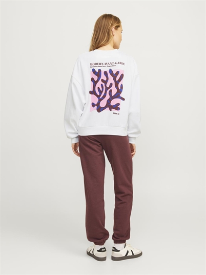 JJXX Jxcarol Sweatshirt Bright White Modern Shop Online Hos Blossom